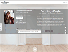 Tablet Screenshot of jenningsdoyle.com